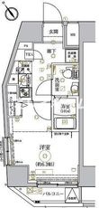 ベルシード品川西大井の間取図