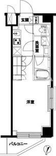 ルーブル北嶺町の間取図