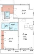 リブリ・松仙の間取図
