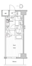 プレミアムキューブG西大井の間取図