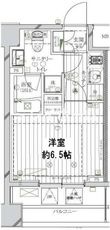レガリス品川南大井パークサイドの間取図
