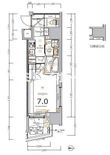XEBEC大鳥居ASYLCOURTの間取図