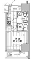レガリス品川サウスの間取図