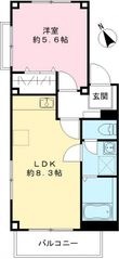 アスティオン中延の間取図