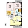 アルページュ大森A棟の間取図