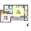 メルシー芙蓉Ⅹの間取図