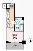 カスタリア大森Ⅲの間取図