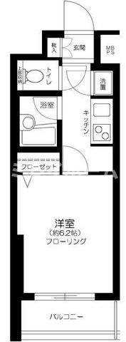 拡大写真:菱和パレス田園調布東 1階103の間取り