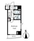 ルーブル品川西大井の間取図