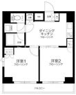 ルーブル多摩川八番館の間取図