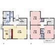 石黒様戸建賃貸住宅の間取図