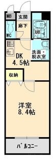 ブランシェの間取図
