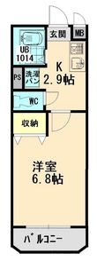 ユーミーマンション加藤B棟の間取図