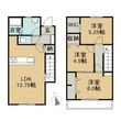 リーブルファイン楠町の間取図
