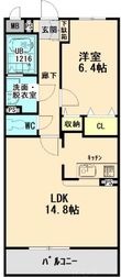 四日市市山城町の間取図