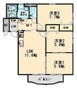 Ｆｉｅｌｄ　Ｃｏｕｒｔの間取図