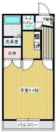 セントラルヒルズ二番館の間取図