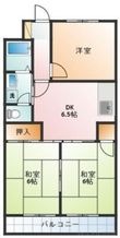 四日市市鵜の森2丁目の間取図