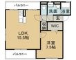 スマイルの間取図