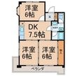 四日市市中川原3丁目の間取図