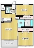 ボヌールの間取図