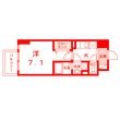 写真：平塚市八重咲町1階の間取図