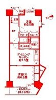 藤沢市片瀬海岸1丁目の間取図