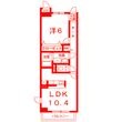 藤沢市稲荷1丁目の間取図