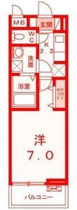 大和市大和東3丁目の間取図