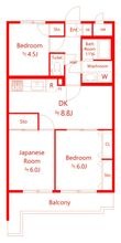 横浜市戸塚区川上町の間取図