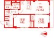 大和市上和田の間取図
