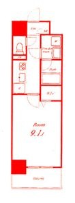 厚木市寿町1丁目の間取図