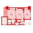 藤沢市鵠沼橘1丁目の間取図