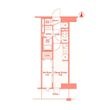藤沢市朝日町の間取図