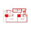 写真：藤沢市湘南台２丁目5階の間取図