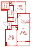 逗子市沼間１丁目の間取図