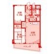 藤沢市善行2丁目の間取図