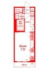 大和市深見台1丁目の間取図
