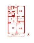 藤沢市下土棚の間取図