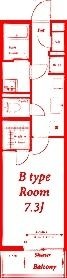 大和市西鶴間3丁目の間取図