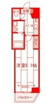 横浜市戸塚区品濃町の間取図