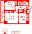 横浜市戸塚区品濃町の間取図