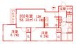 写真:横浜市戸塚区吉田町 2階202の間取図