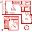 鎌倉市笛田3丁目の間取図