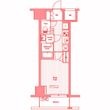 写真:平塚市明石町 6階603の間取図