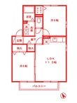 藤沢市鵠沼藤が谷４丁目の間取図