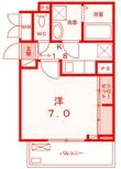 大和市中央5丁目の間取図