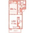 横浜市泉区中田東1丁目の間取図
