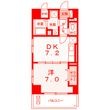 藤沢市辻堂元町5丁目の間取図