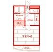 大和市中央2丁目の間取図